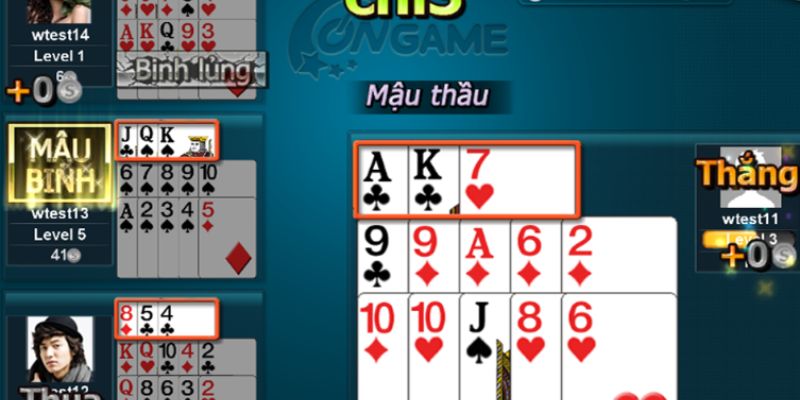 Ongame - Đấu bài mậu binh online không mất phí