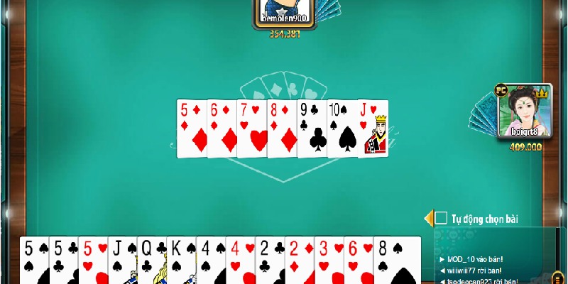 Tìm hiểu quy tắc chơi tiến lên đếm lá