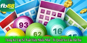thống kê cặp số xuất hiện nhiều nhất