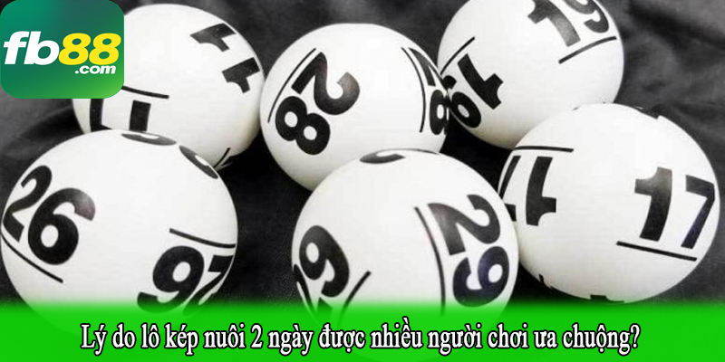 Lý do lô kép nuôi 2 ngày được nhiều người chơi ưa chuộng?