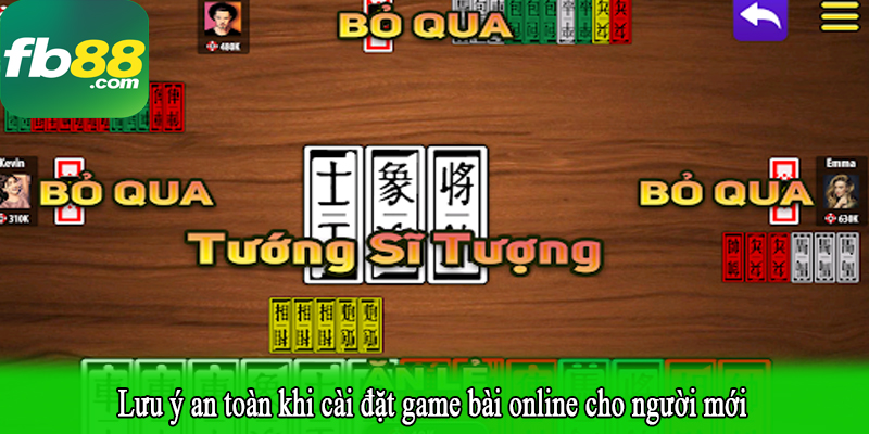 Lưu ý an toàn khi cài đặt game bài online cho người mới