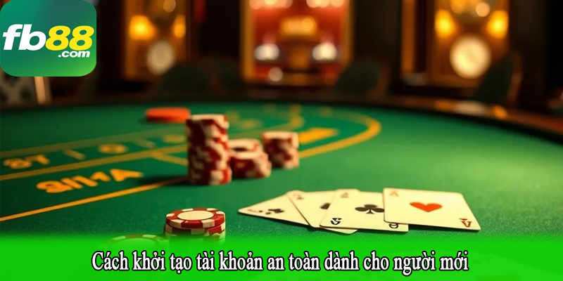 Cách khởi tạo tài khoản an toàn dành cho người mới