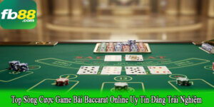 top sòng cược game bài baccarat online uy tín